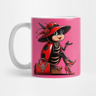 Fashionista Ladybug Elegance Mug
